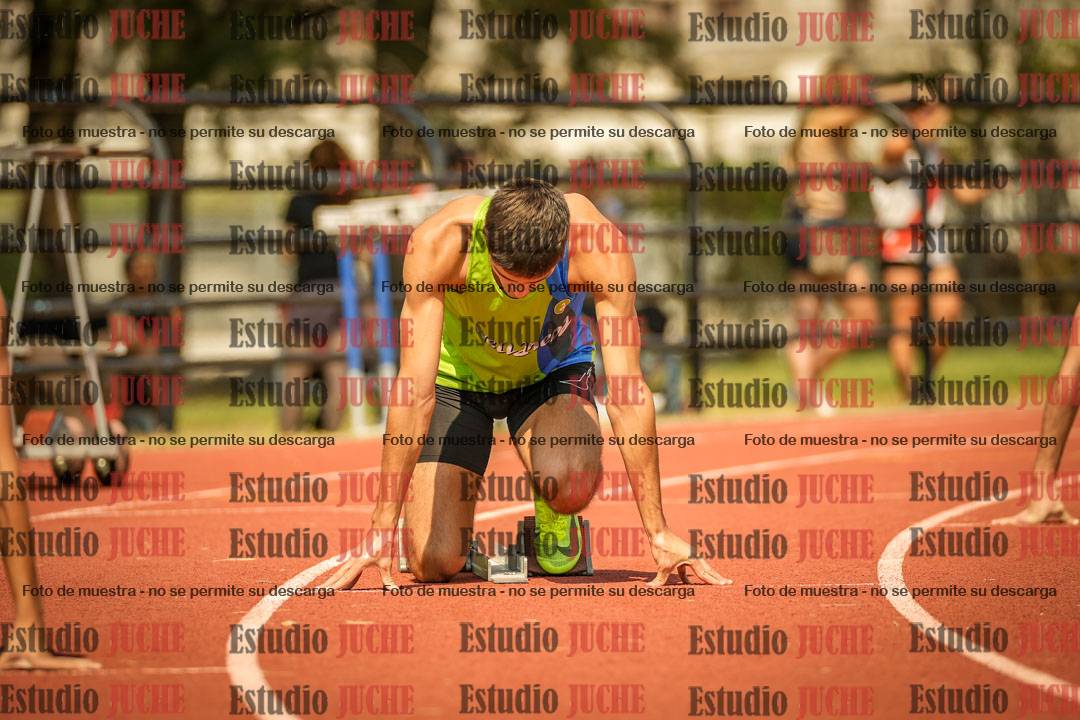 Fotos de los 200 m llanos de varones