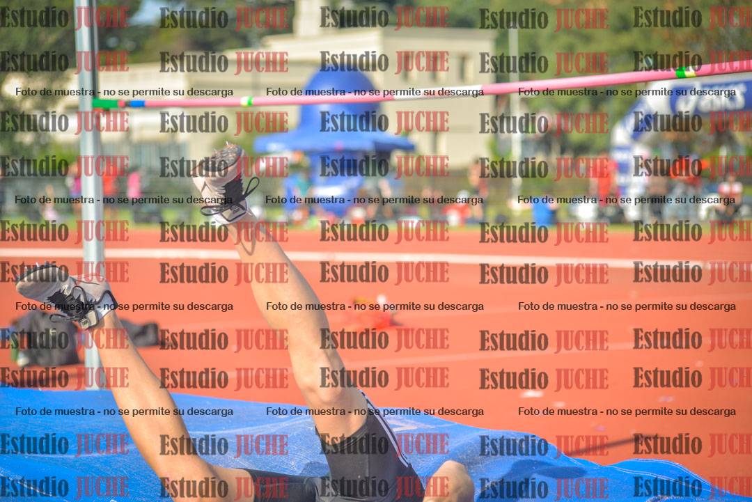 Fotos del salto en alto de varones