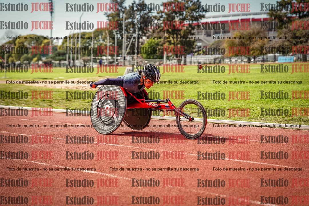 Fotos de los 800 m llanos de silla de ruedas