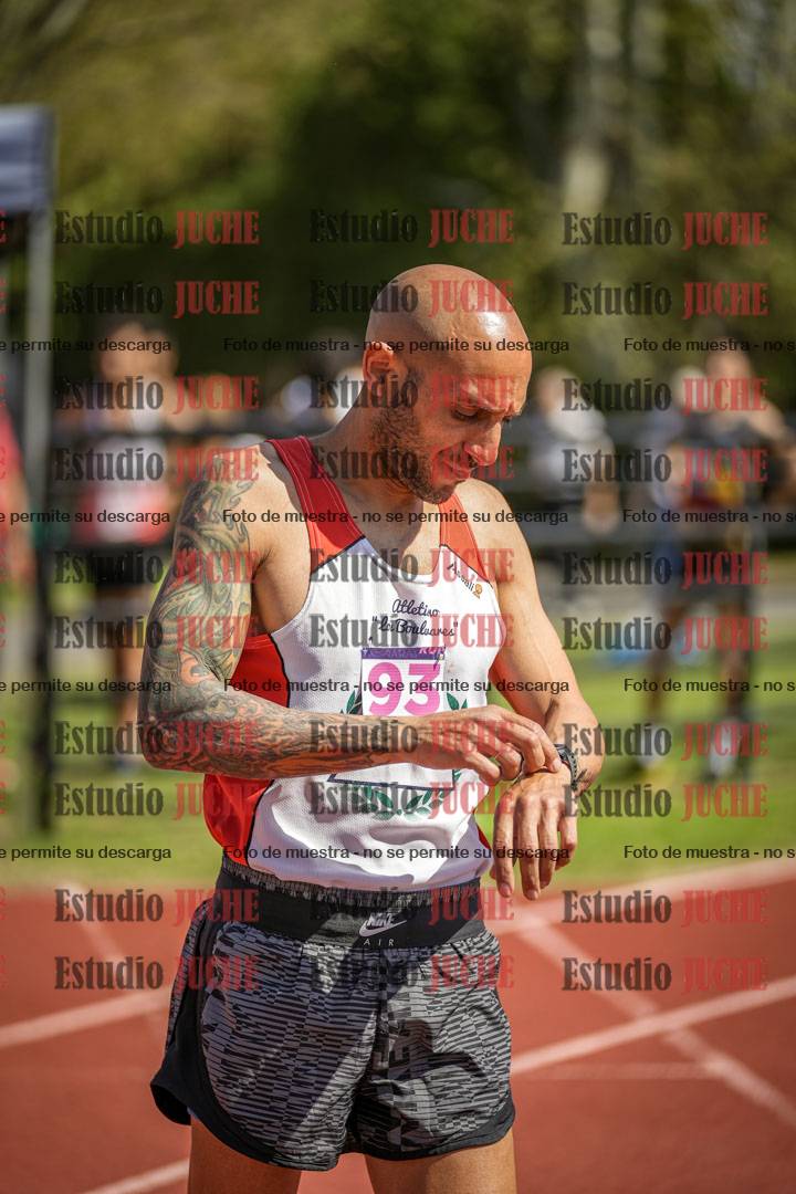Fotos de los 1500 m llanos de varones