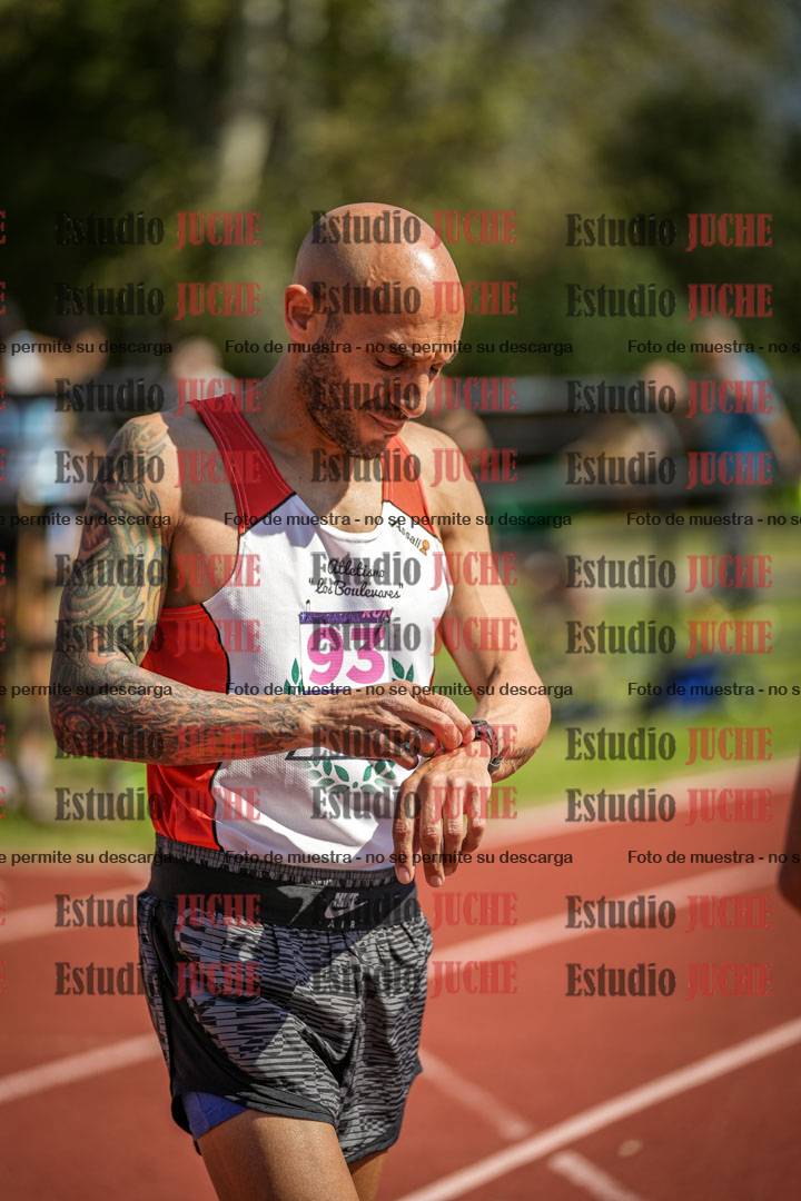 Fotos de los 1500 m llanos de varones