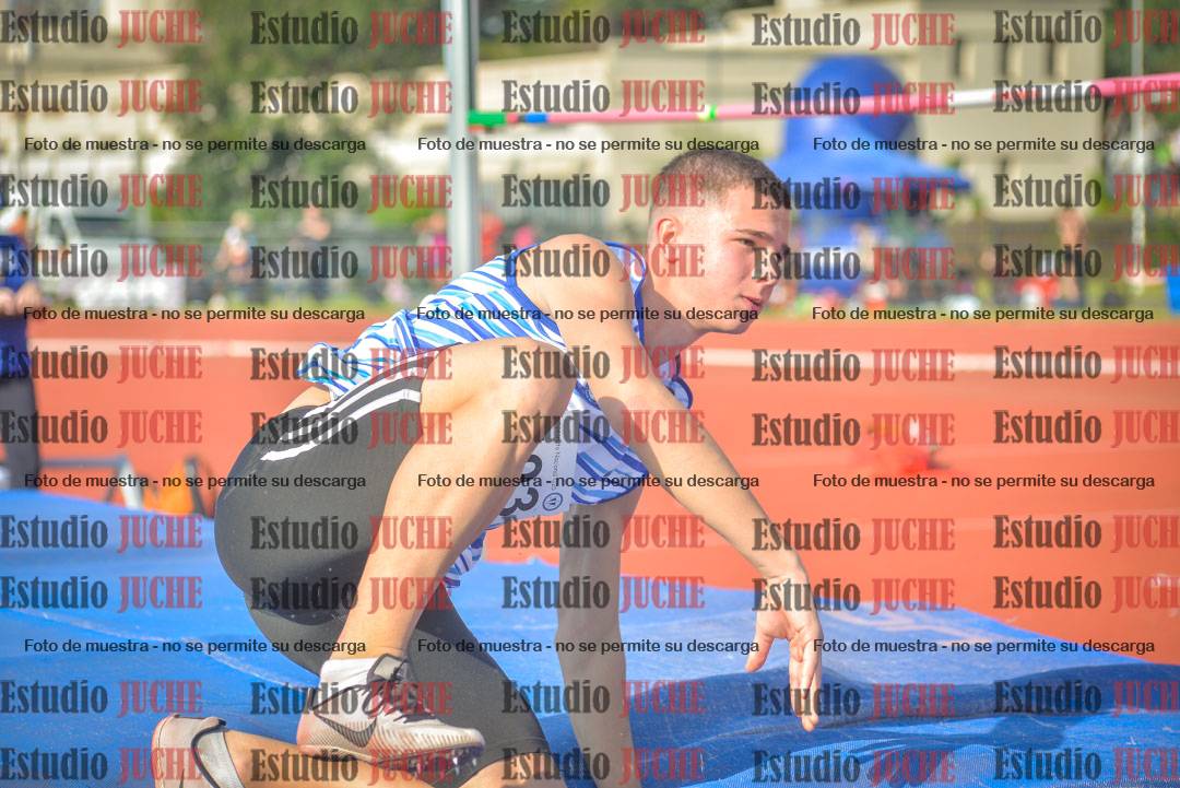 Fotos del salto en alto de varones