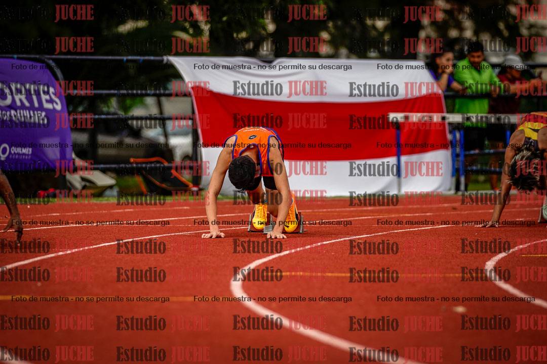 Fotos de los 200 m de varones
