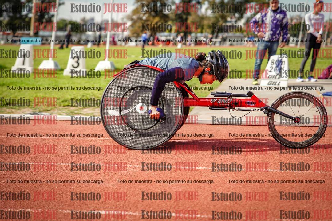 Fotos de los 800 m llanos de silla de ruedas