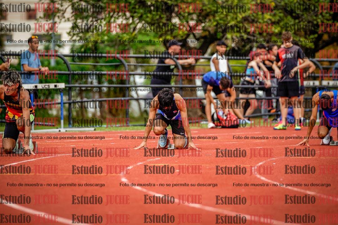 Fotos de los 200 m de varones