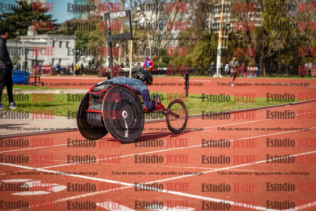 Fotos de los 800 m llanos de silla de ruedas