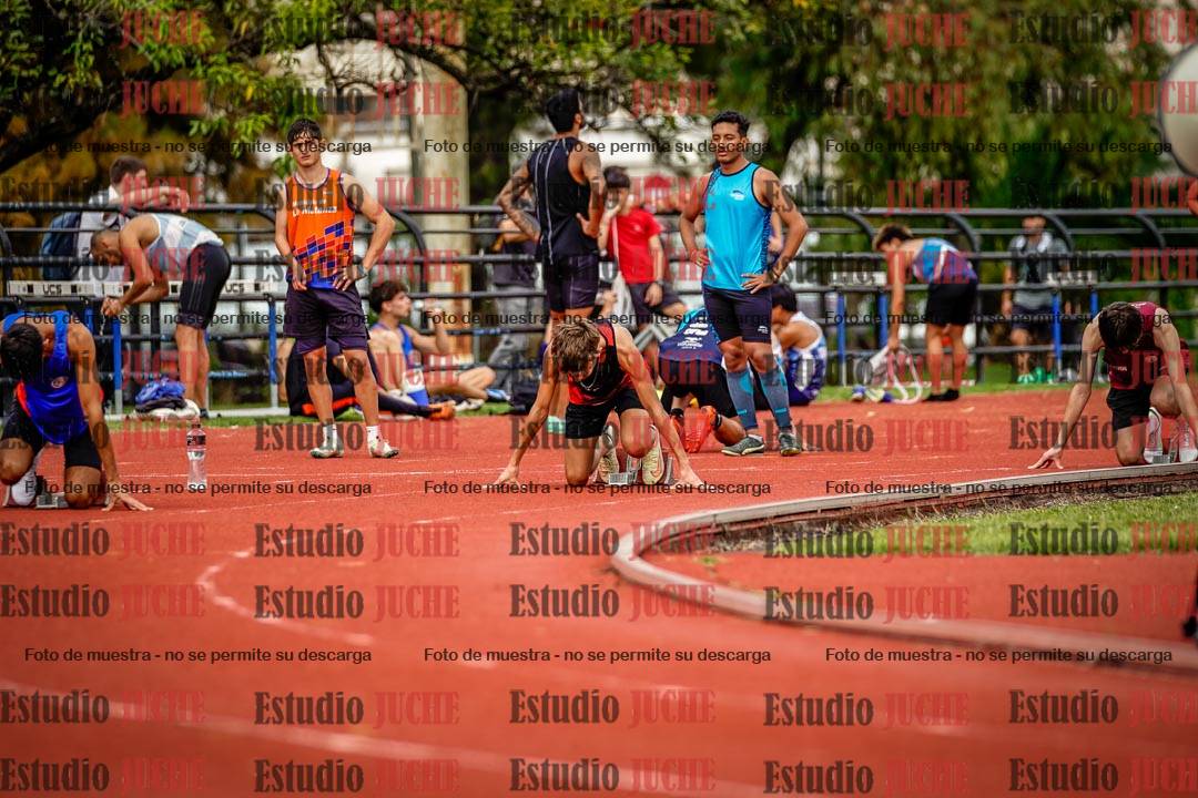Fotos de los 200 m de varones