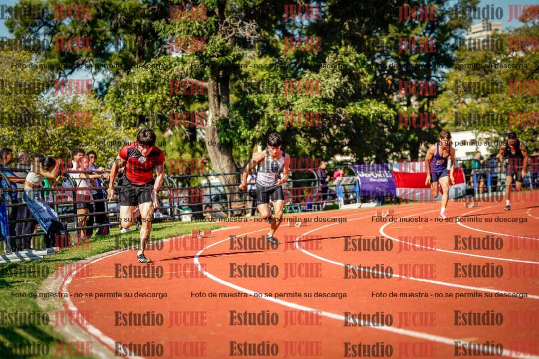 Fotos de los 200 m llanos de varones