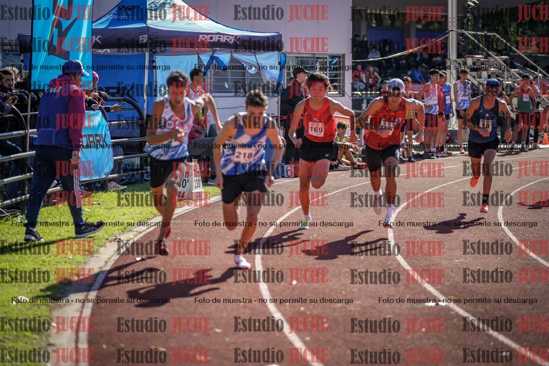 Fotos de los 800 m llanos de varones