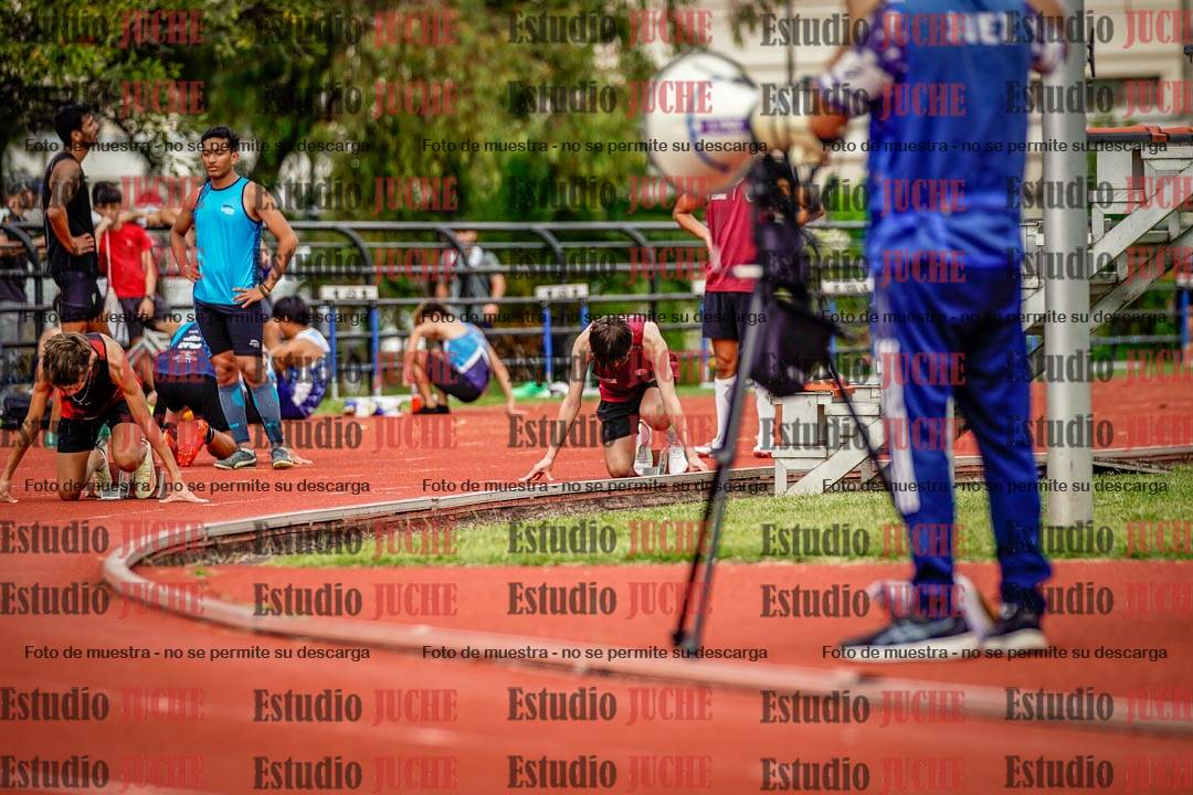 Fotos de los 200 m de varones