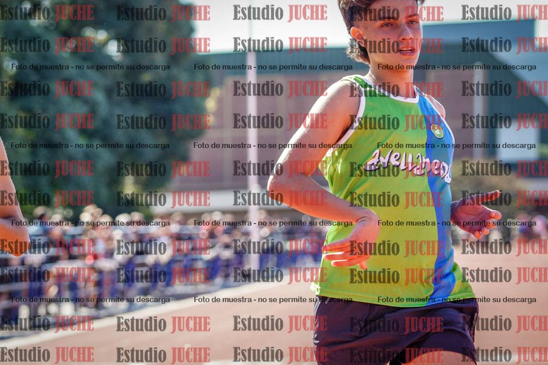 Fotos de los 100 m llanos de varones