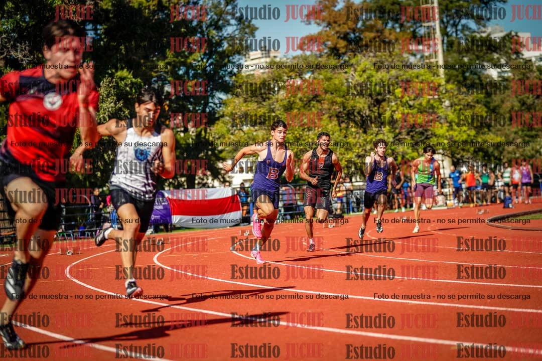 Fotos de los 200 m llanos de varones