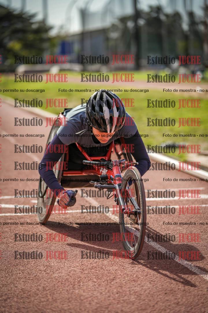 Fotos de los 800 m llanos de silla de ruedas