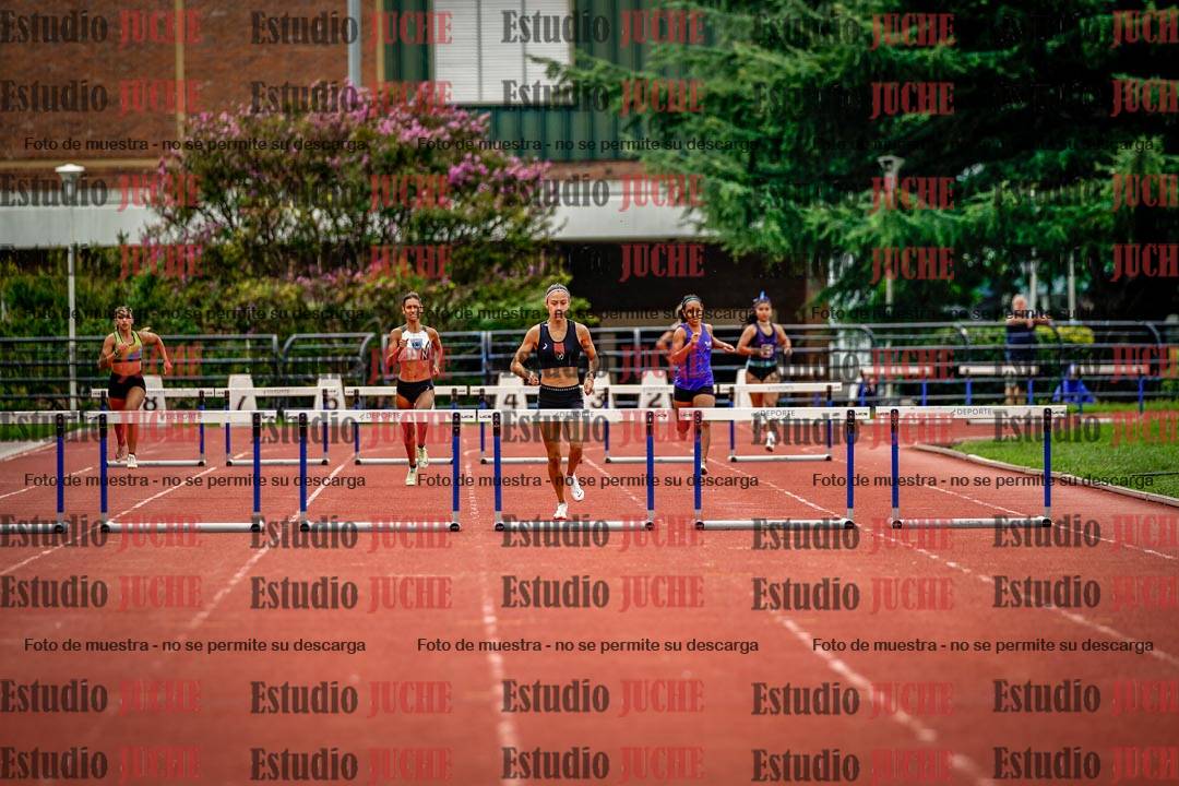 Fotos de los 400 m con vallas de mujeres