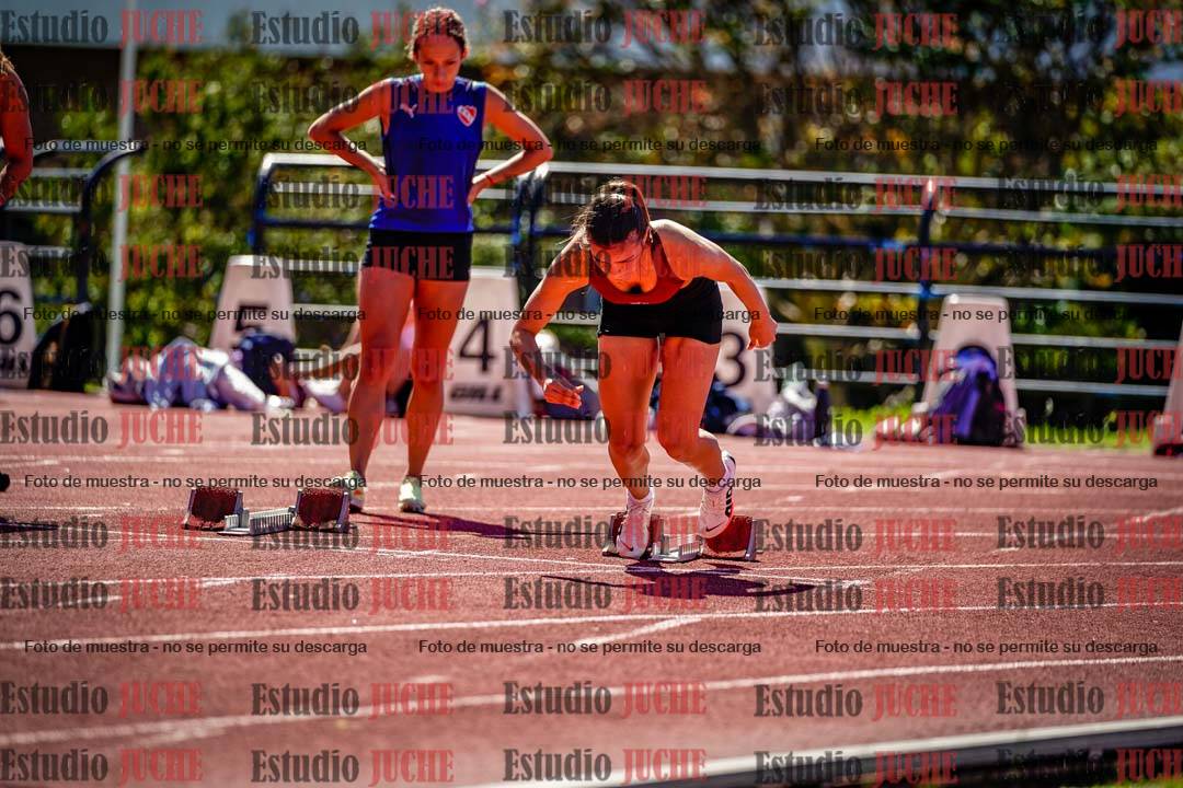 Fotos de los 100 m de mujeres