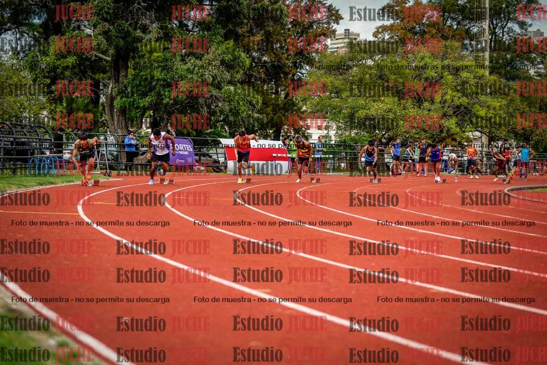 Fotos de los 200 m de varones