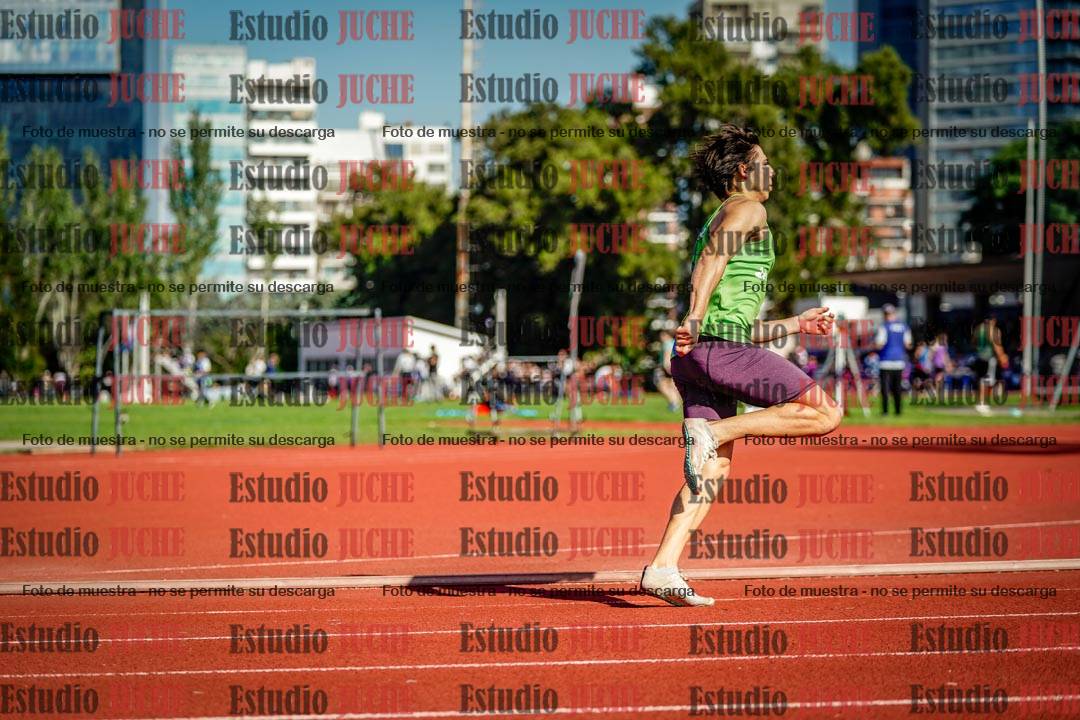 Fotos de los 200 m llanos de varones