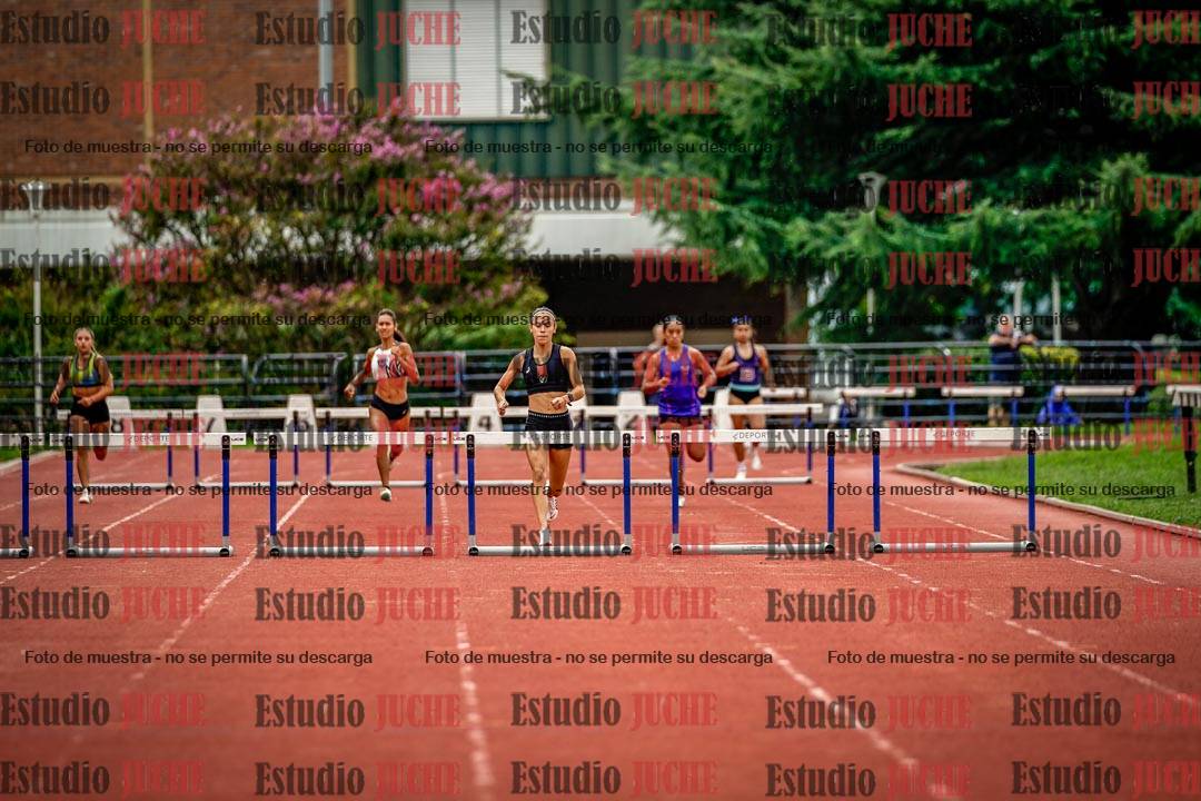 Fotos de los 400 m con vallas de mujeres