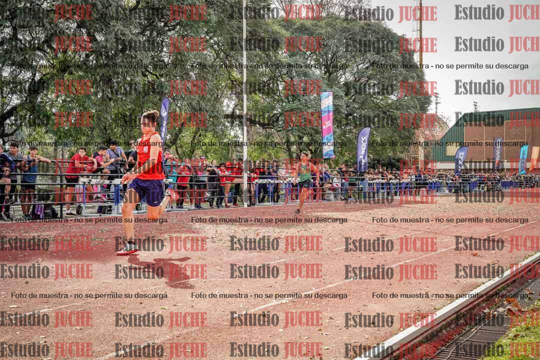 Fotos de los 100 m llanos de varones