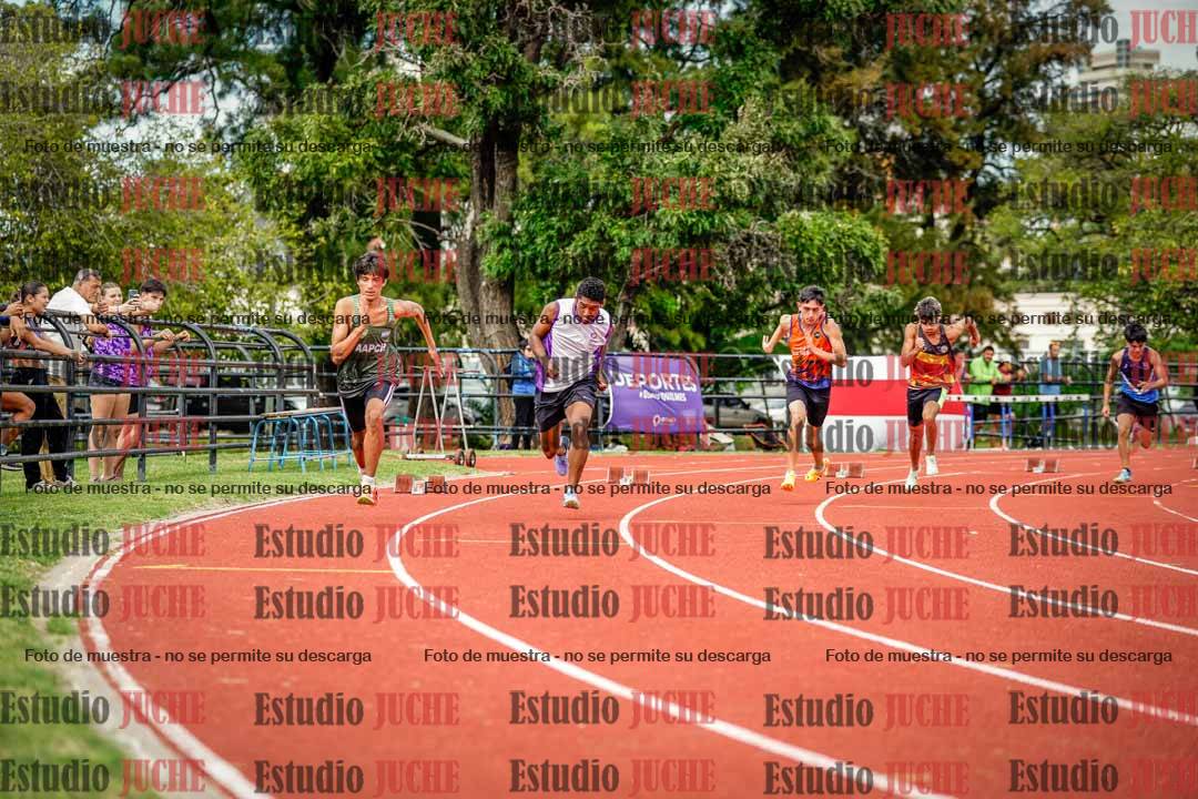 Fotos de los 200 m de varones