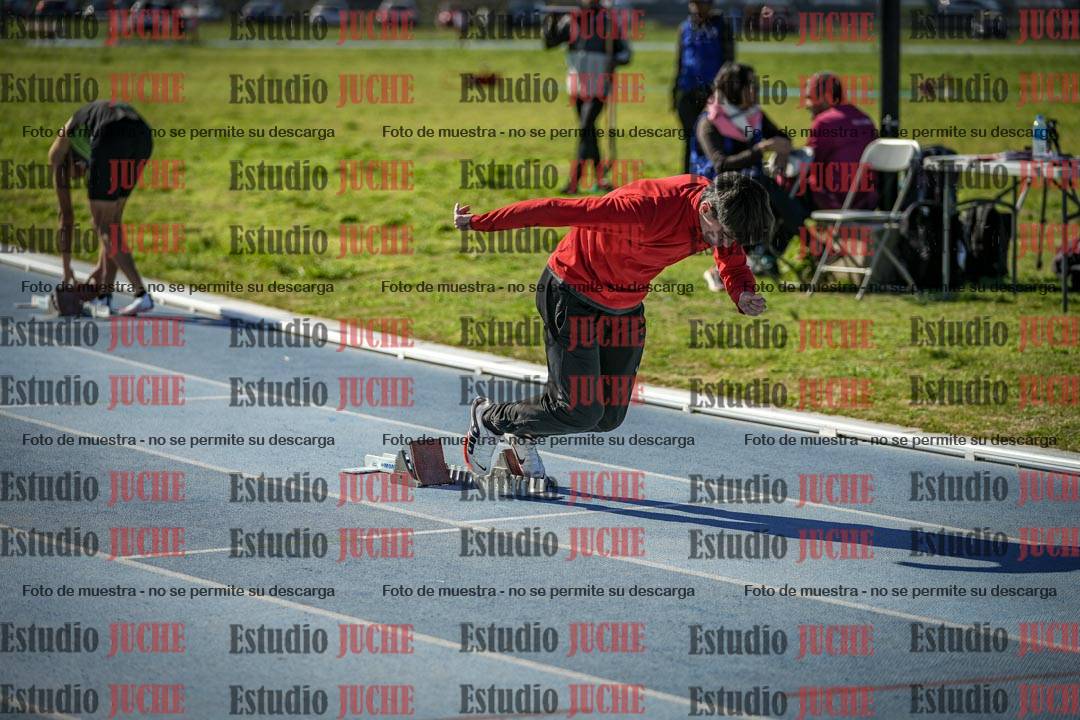 Fotos de los 400 m llanos de varones