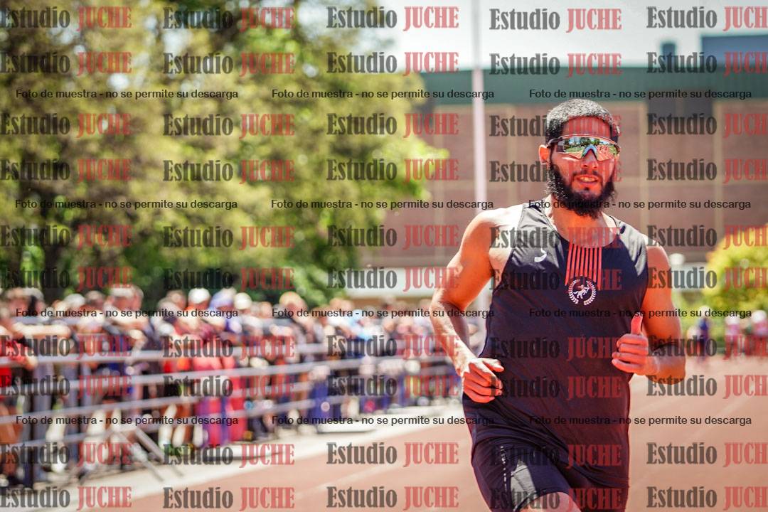 Fotos de los 100 m llanos de varones