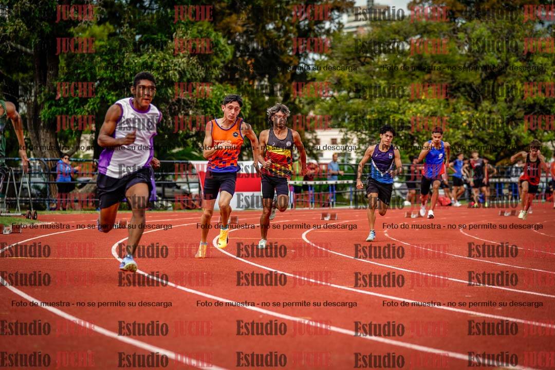 Fotos de los 200 m de varones