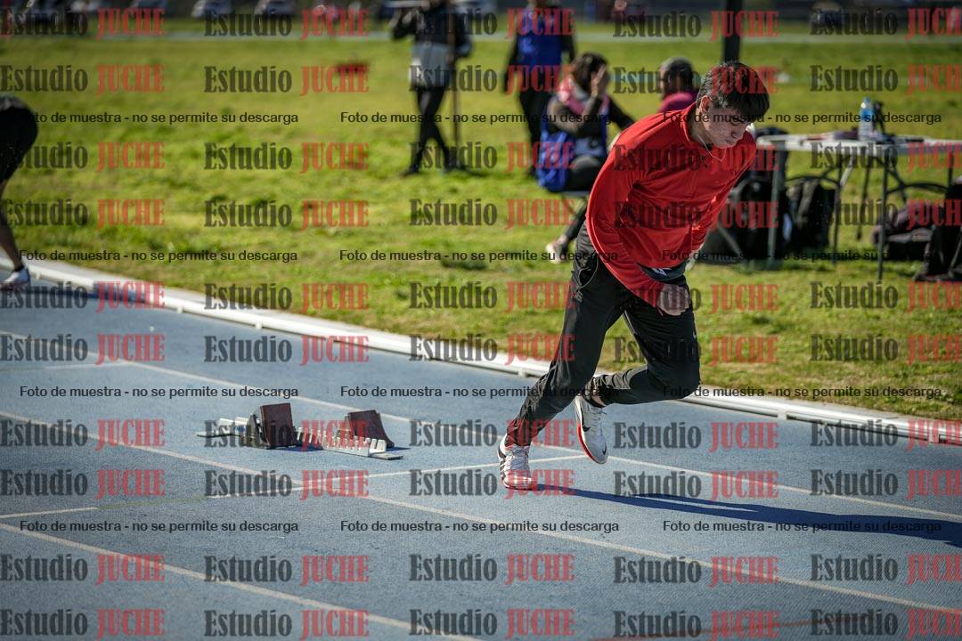 Fotos de los 400 m llanos de varones