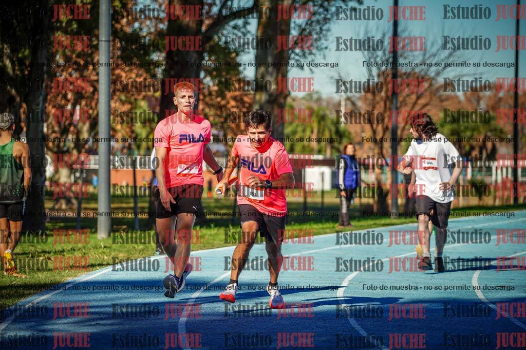Fotos durante los relevos