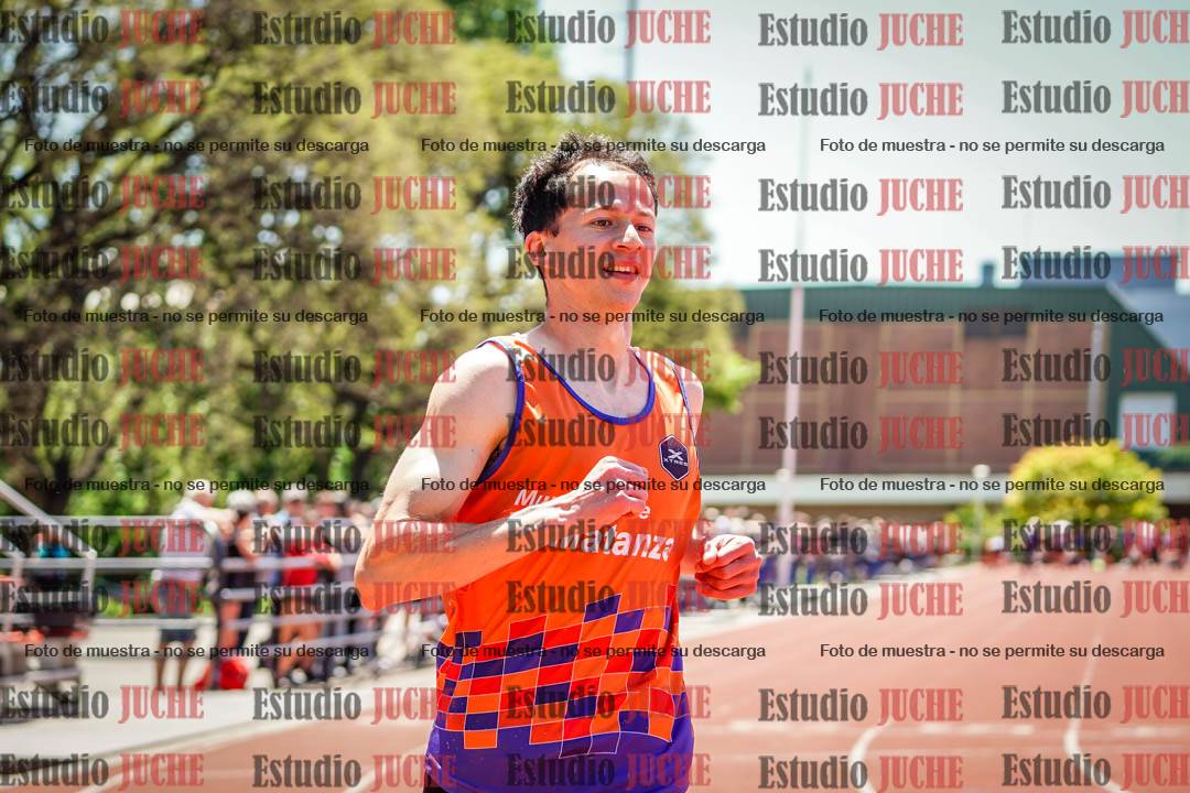 Fotos de los 100 m llanos de varones