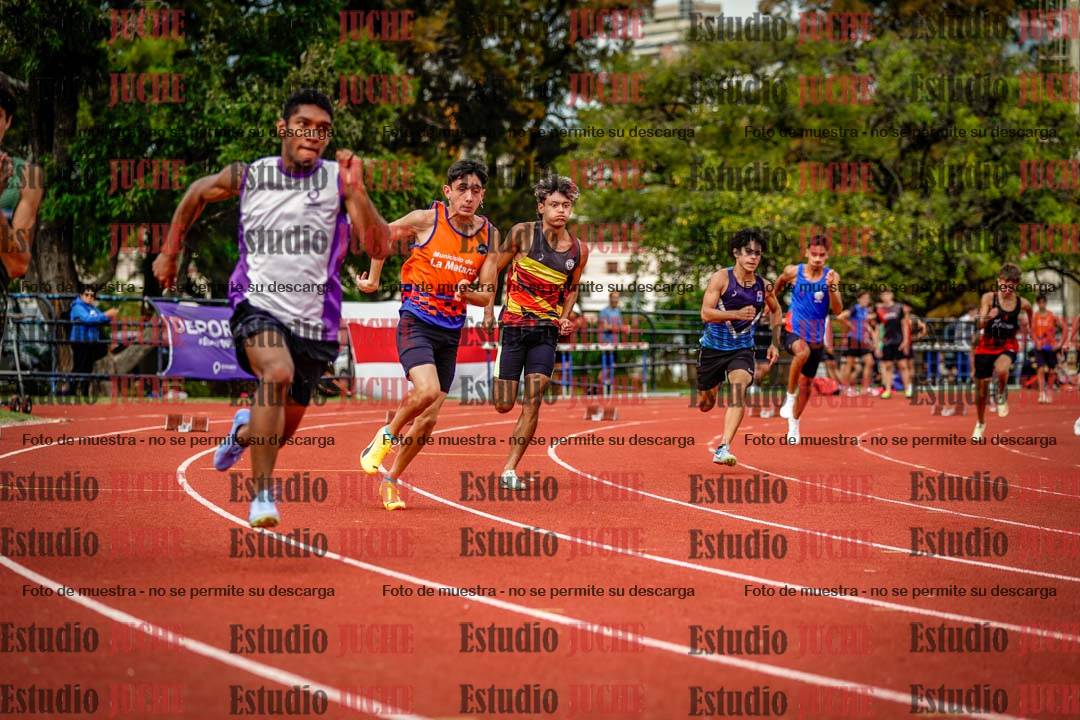 Fotos de los 200 m de varones