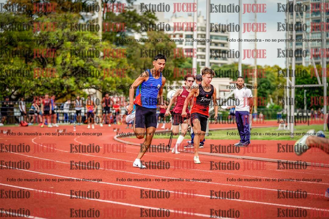Fotos de los 200 m de varones