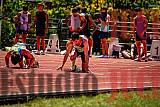 Fotos de los 100 m llanos de varones