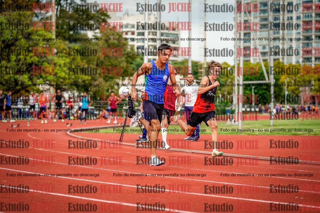Fotos de los 200 m de varones