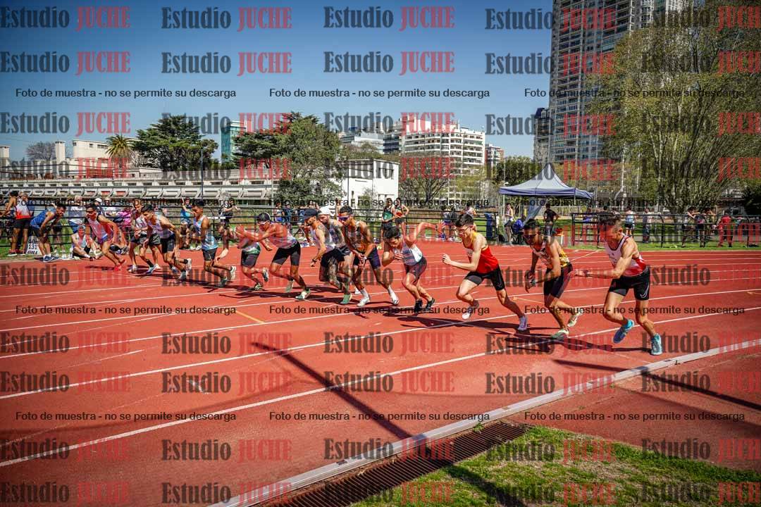 Fotos de los 1500 m llanos de varones