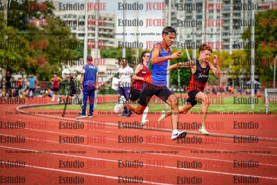 Fotos de los 200 m de varones