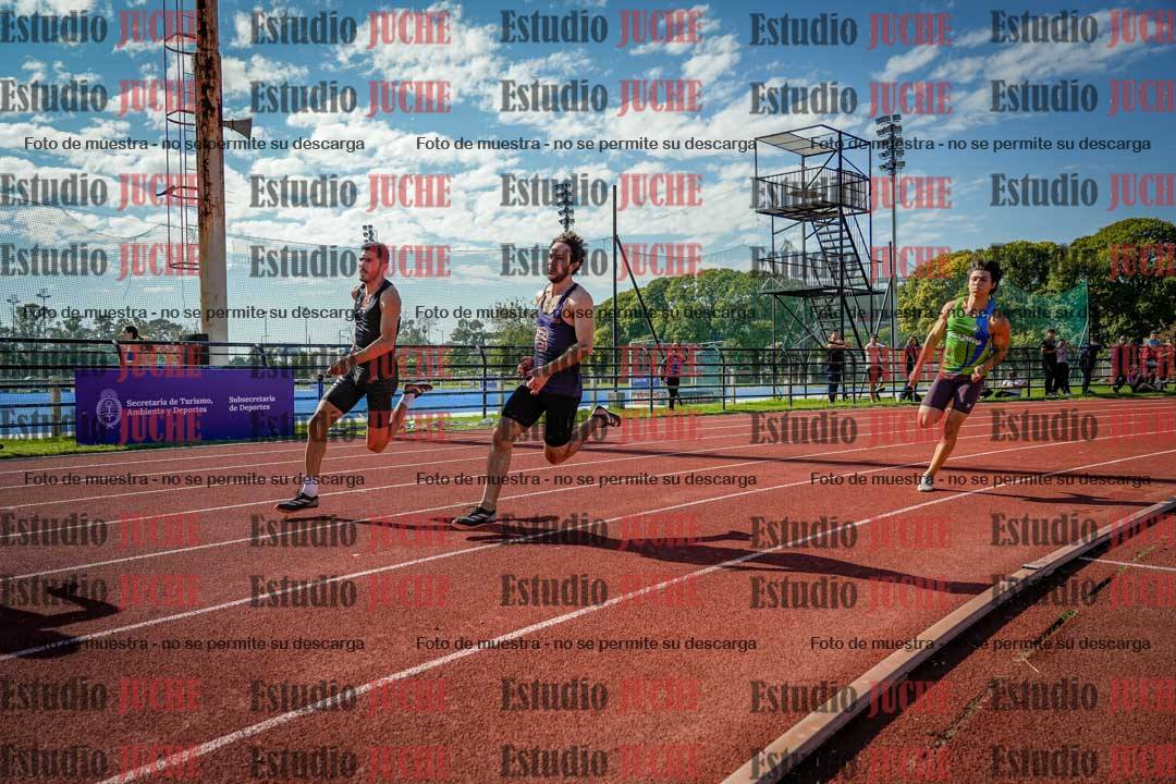 Fotos de los 200 m llanos de varones