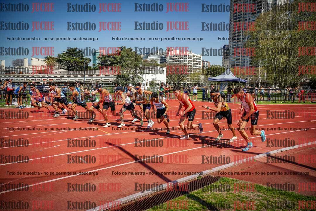 Fotos de los 1500 m llanos de varones