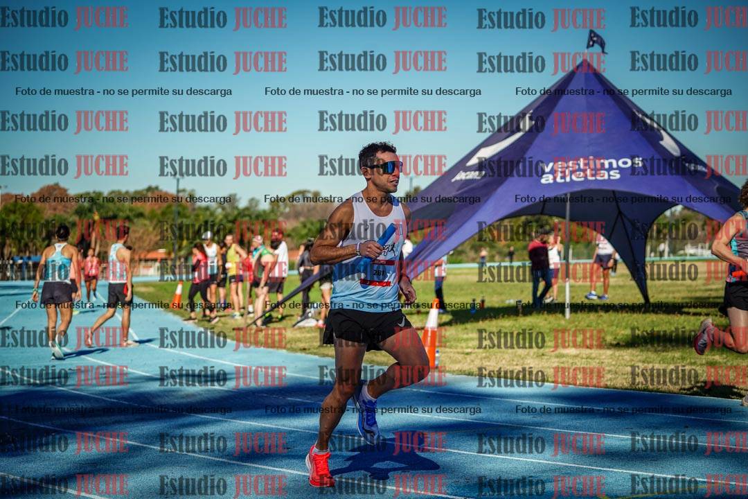 Fotos durante los relevos