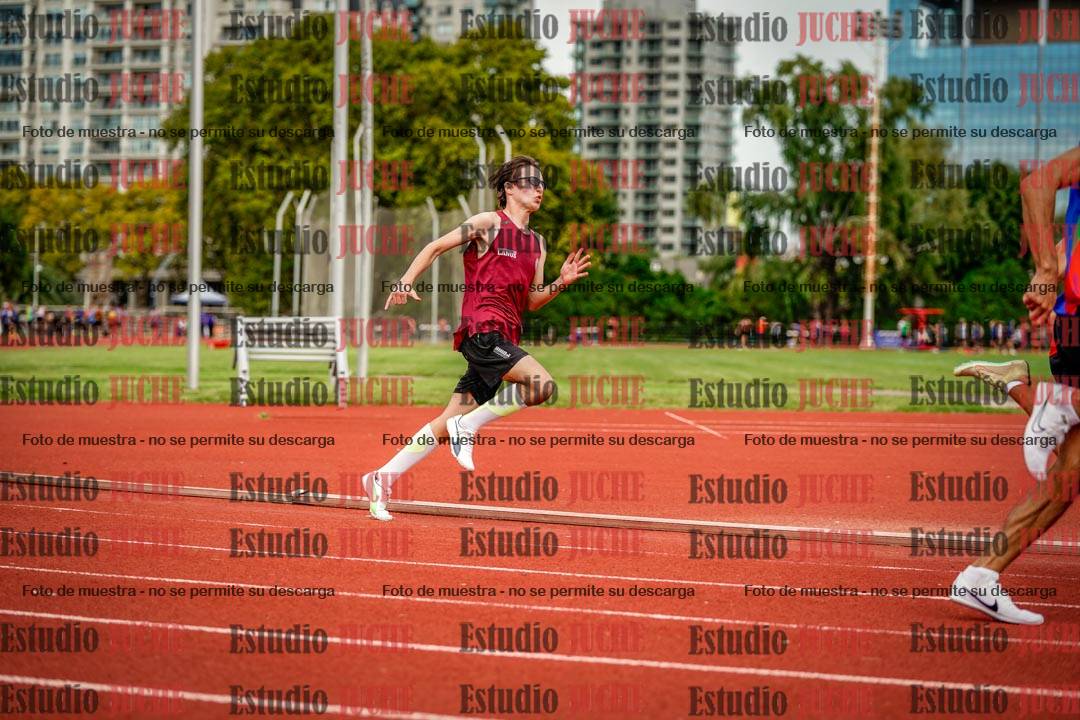 Fotos de los 200 m de varones