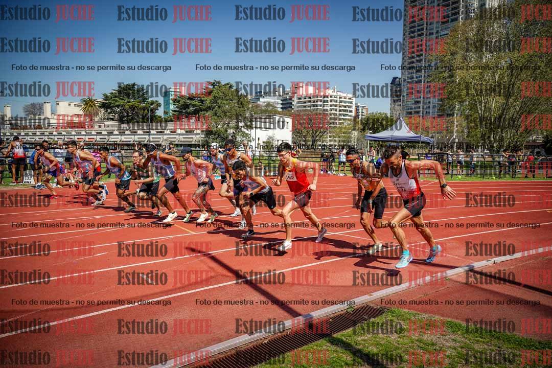Fotos de los 1500 m llanos de varones