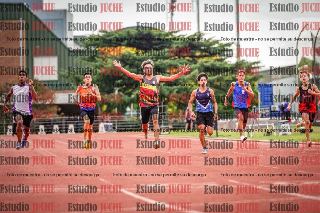 Fotos de los 200 m de varones
