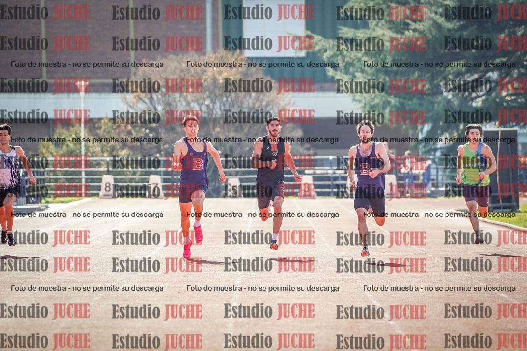 Fotos de los 200 m llanos de varones