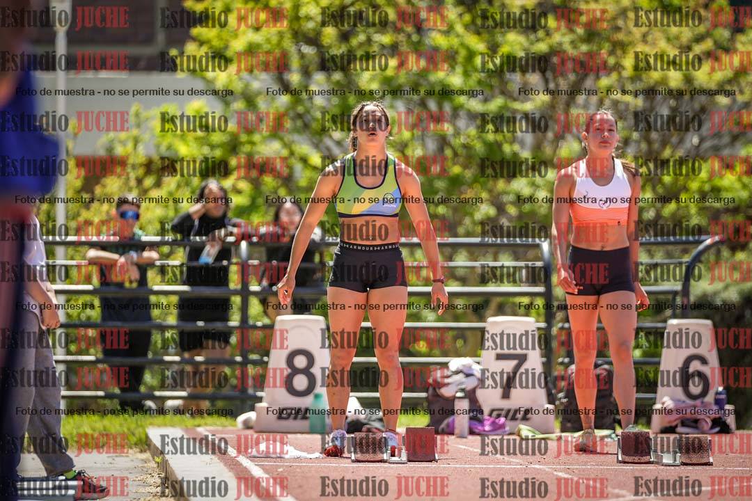 Fotos de los 100 m llanos de mujeres