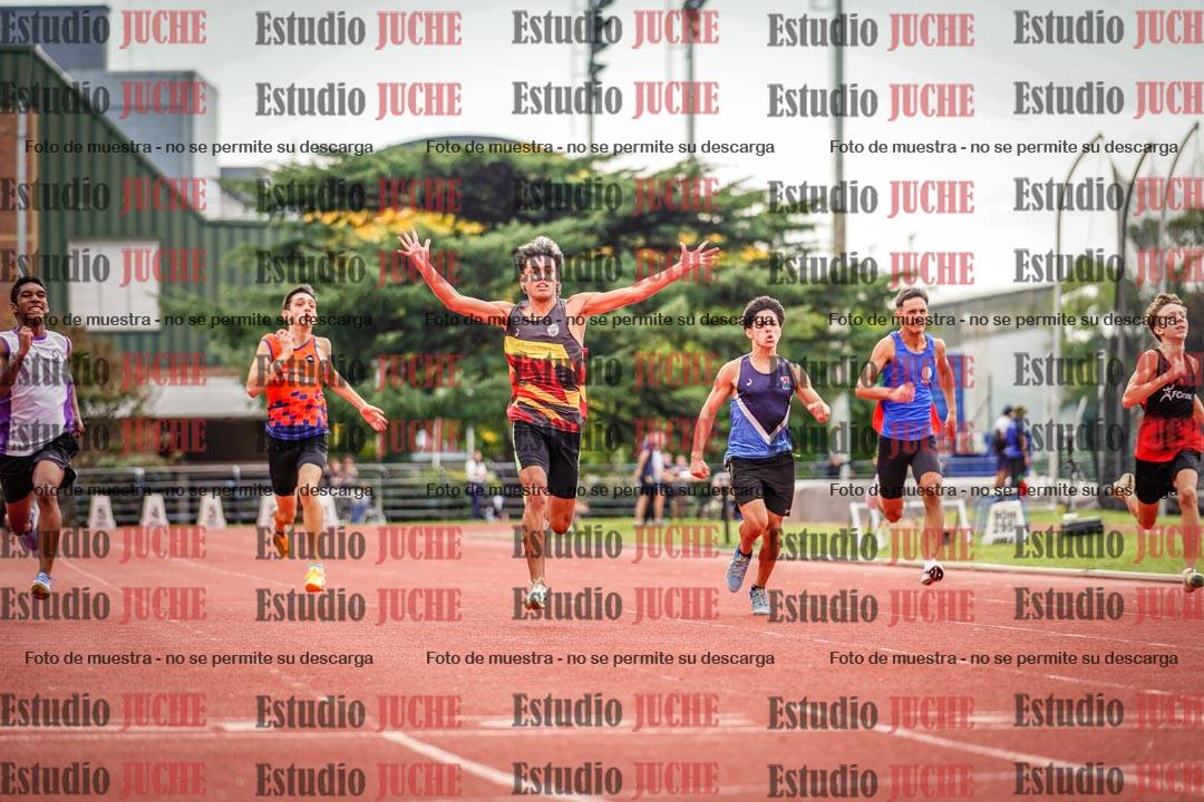 Fotos de los 200 m de varones