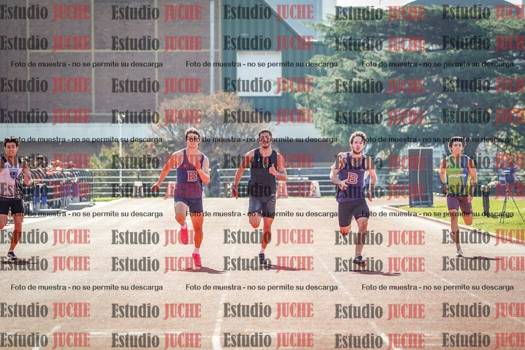Fotos de los 200 m llanos de varones