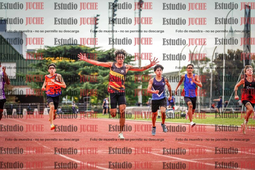 Fotos de los 200 m de varones