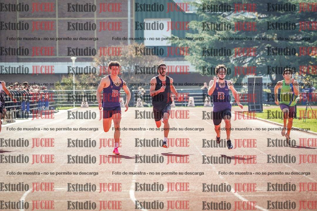 Fotos de los 200 m llanos de varones