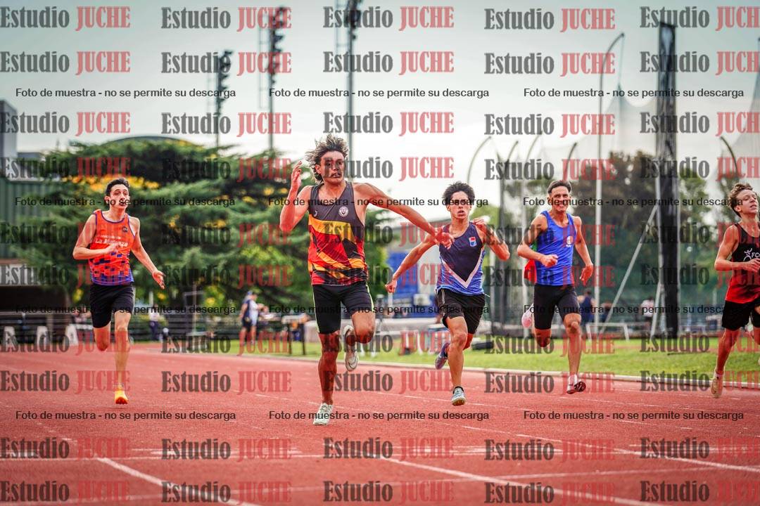 Fotos de los 200 m de varones