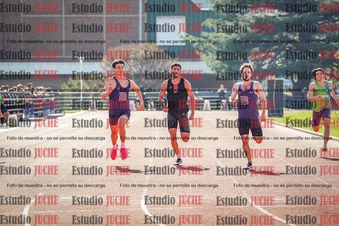 Fotos de los 200 m llanos de varones